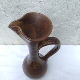 Glazed terracotta pitcher