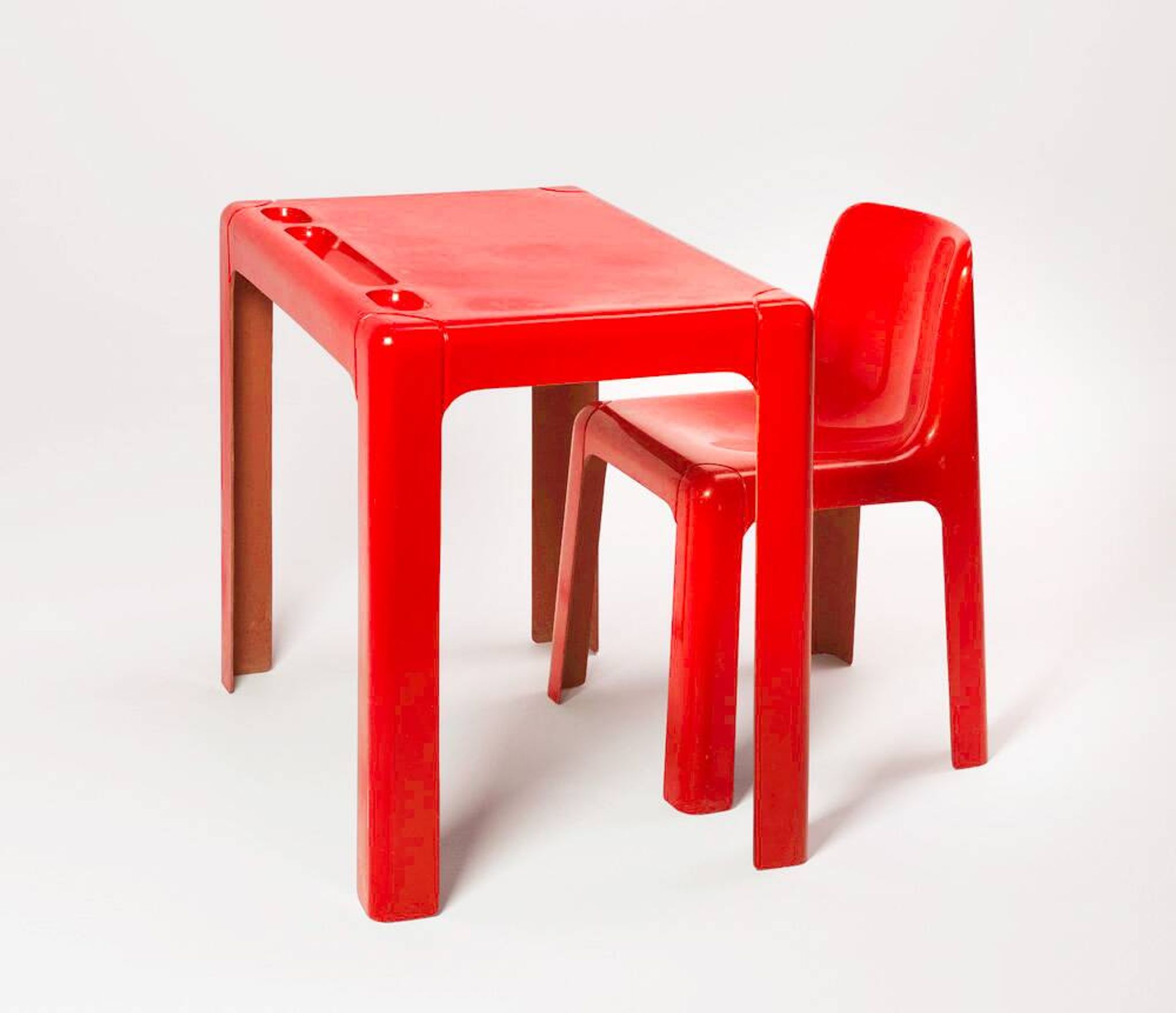Ozoo 700 Chair and Desk by Marc Berthier for DAN, France, 1970s