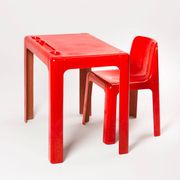 Ozoo 700 Chair and Desk by Marc Berthier for DAN, France, 1970s