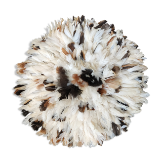 Juju hat natural white speckled beige 50cm