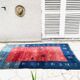 Thick gabbeh rug 100% wool - 144x195 cm