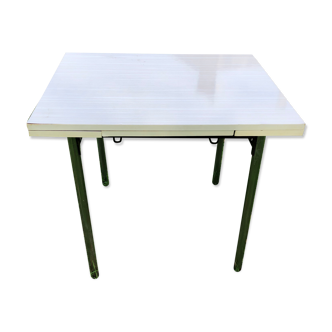 White formica table