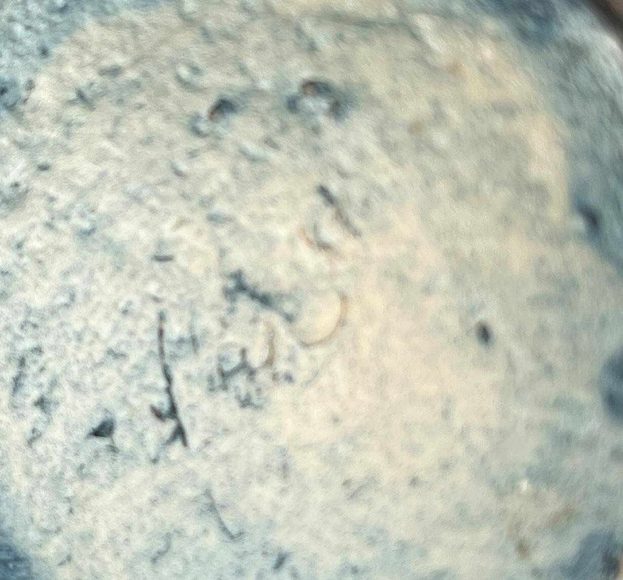 Minimalist pottery vase from the mid-century Dutch studio of Mobach, 1960s.