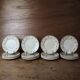 6 old flat plates from Sarreguemines