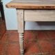 Patinated fir farmhouse table