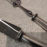 Service to cut silver metal Christofle Albatros