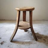 Brutalist tripod stool