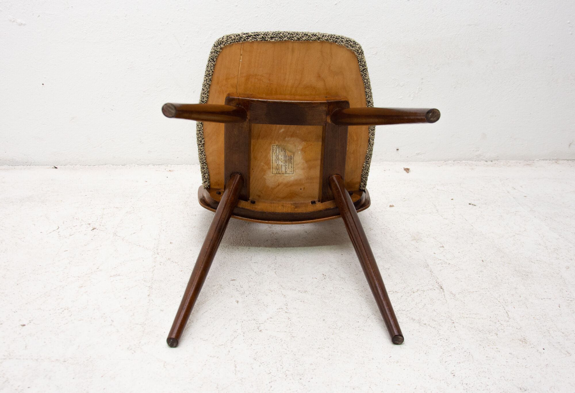 Lot de 4 chaises conçues par Frantisek Jirák pour Tatra Pravenec