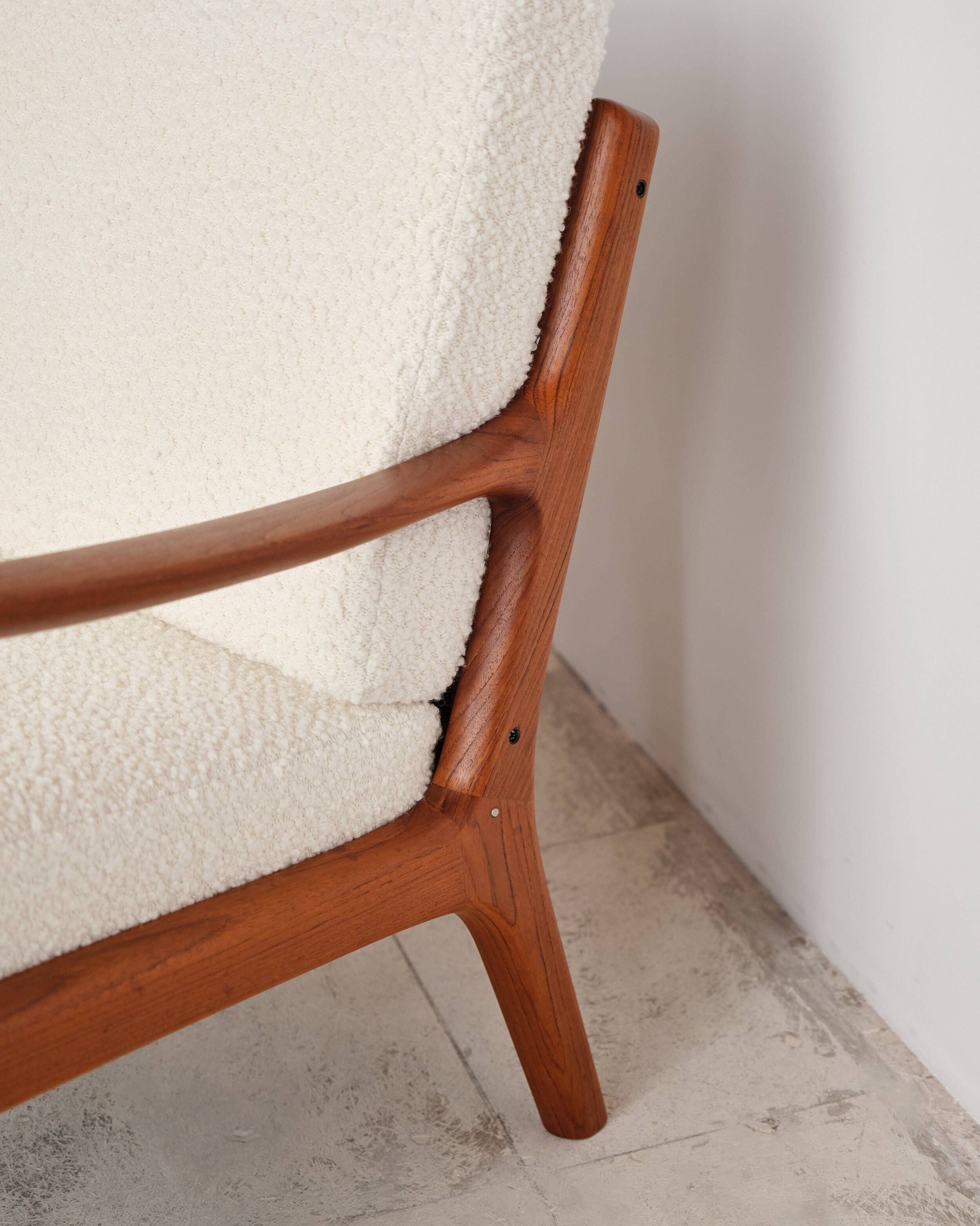 Senator 3-seater sofa in teak by Ole Wanscher, Denmark, 1950s.