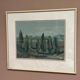 Original Swedish Oil on Paper – “Trees” by Gunnar Fohlin – Signed –