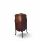 Italian floor-model upright phonograph cabinet, 1900s