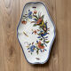 Antique serving dish in faience from Desvres - Signed Géo Martel - Decoration