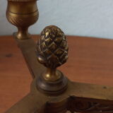 Brass chandelier