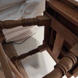 Oak table with extensions