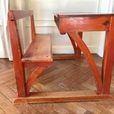 Office schoolboy vintage with built-in bench
