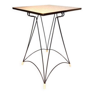 Tablette bout de canapé ''Eiffel'' 1950s