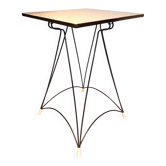 Tablette bout de canapé "Eiffel" 1950s