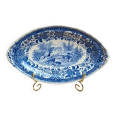 Old Ravier Villeroy & Boch Burgenland – Blue landscape and flower decoration