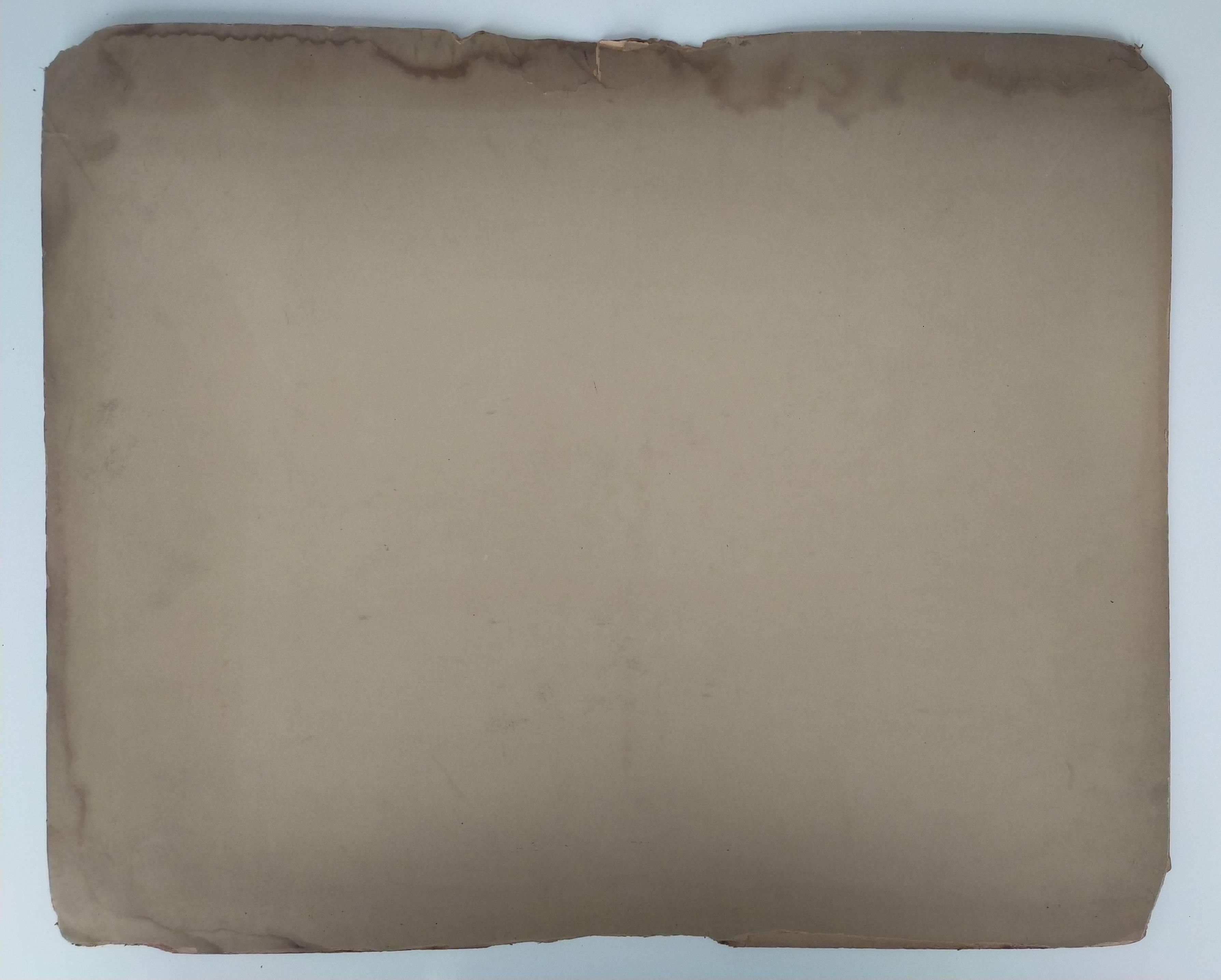 Old print printed on albumen paper Mountain landscape Alps hikers