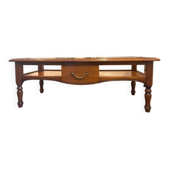 Table basse opale merisier Ernest menard