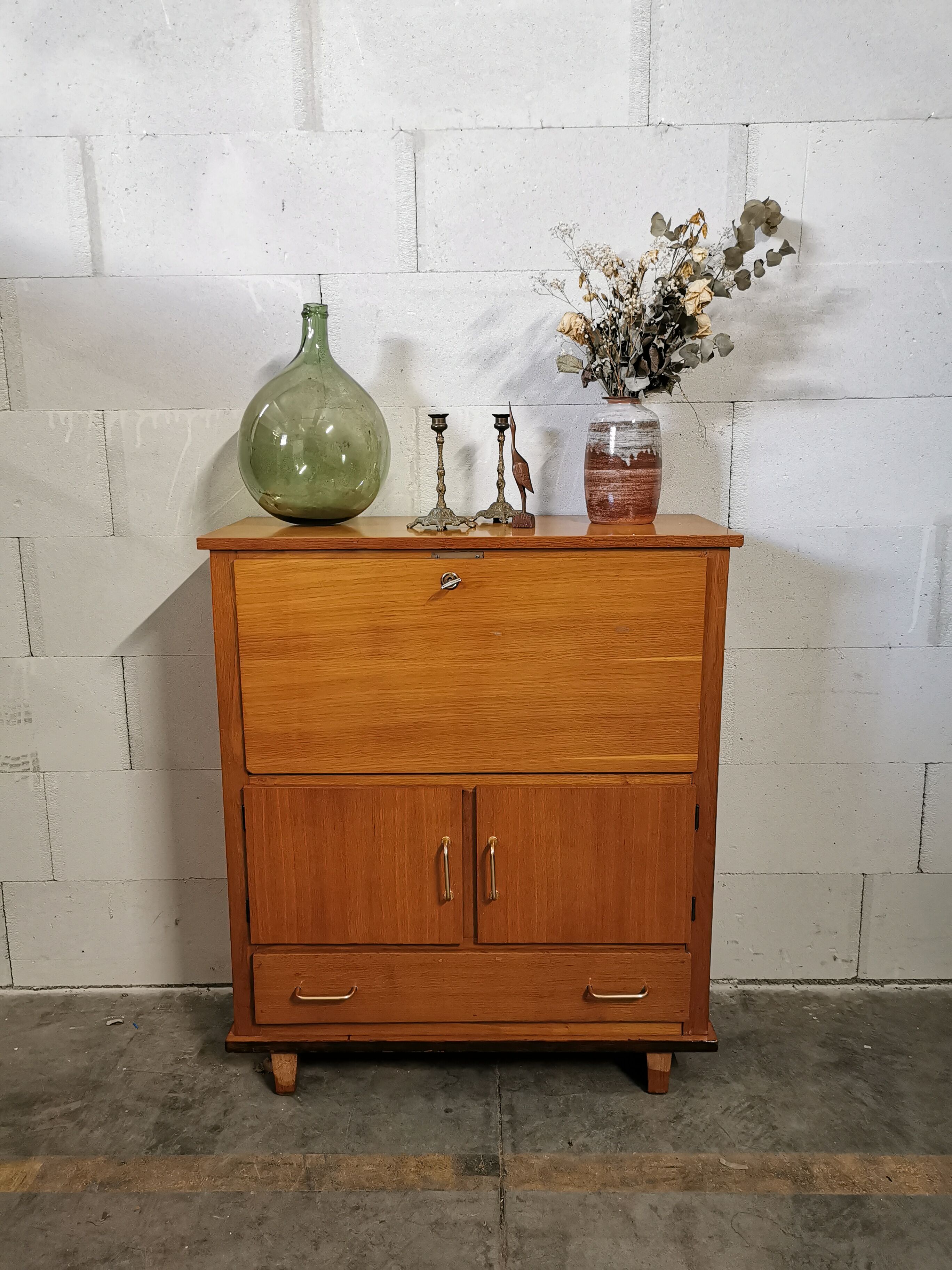 Secrétaire vintage bas