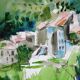 Village de provence de pierre letellier (1928)