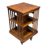 Antique revolving bookcase
