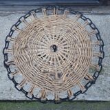 String coffee table and chains