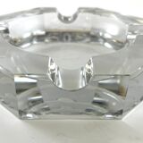 Signed Baccarat crystal ashtray