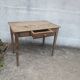 Table de ferme, bureau, console en bois
