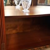Showcase Louis XVI style, twentieth realization, signed cabinetmaking JP Ehalt of very good quality.