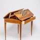 Writing desk and gaming table in walnut