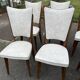 Ensemble de 6 chaises haute vintage – Design années 50/60