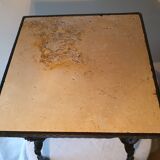 Sellette table d'appoint en acier forgé