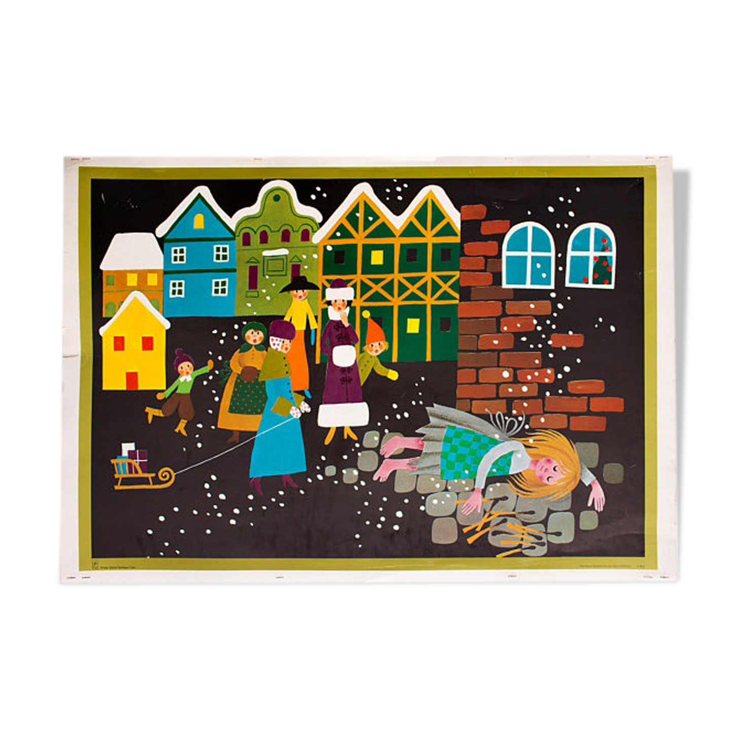 Poster published by Quirin Haslinger Linz Austria 1964