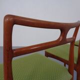 Model 94 Teak Dining Chairs by Johannes Andersen for Christian Linneberg, 1960s, Set of 4