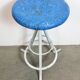 Grey Industrial Workshop Stool, 1960s