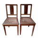 Chaises-bois-cannees (deux)