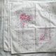 6 vintage floral pattern retro napkins