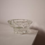 Set of 5 glass candle holders, star shape