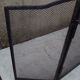 Fire firewall with 2 mesh shutters with 2 balls H 43 cm
