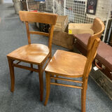 Paire de chaises bistrot