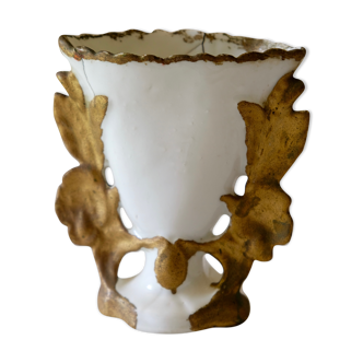 Vase de mariée XIX siècle en porcelaine de Paris