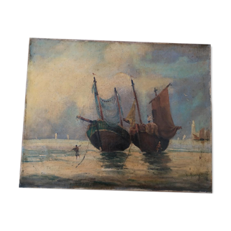 Peinture marine huile