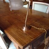 Bronze lamp, adjustable, early 20th century