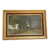 Oil on board