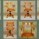 Fauteuil américain de bureau Thonet N°1519 "Capua" 1920 ca