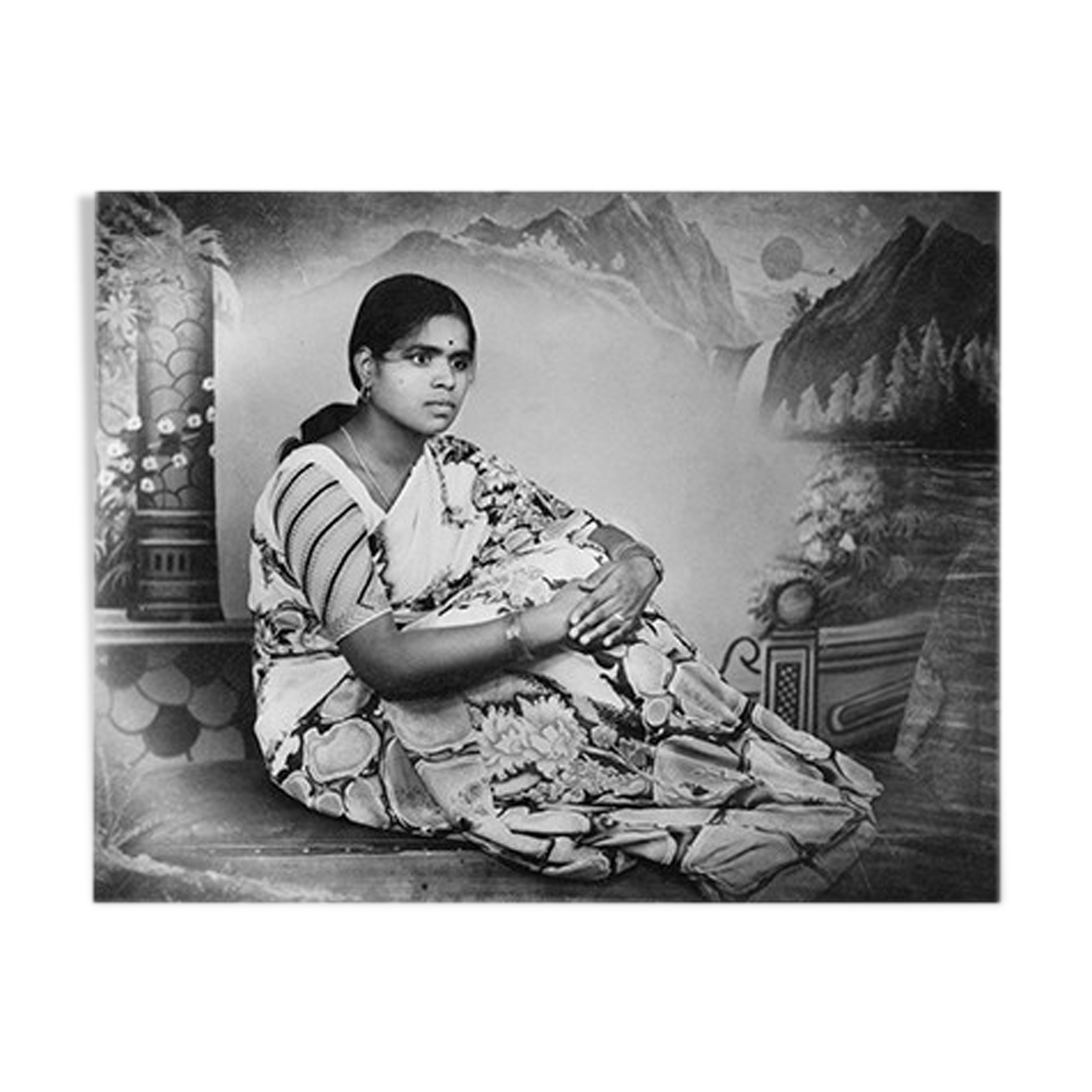 At the foot of the mountain in sari