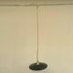 Old industrial black and white vintage enameled sheet metal pendant light