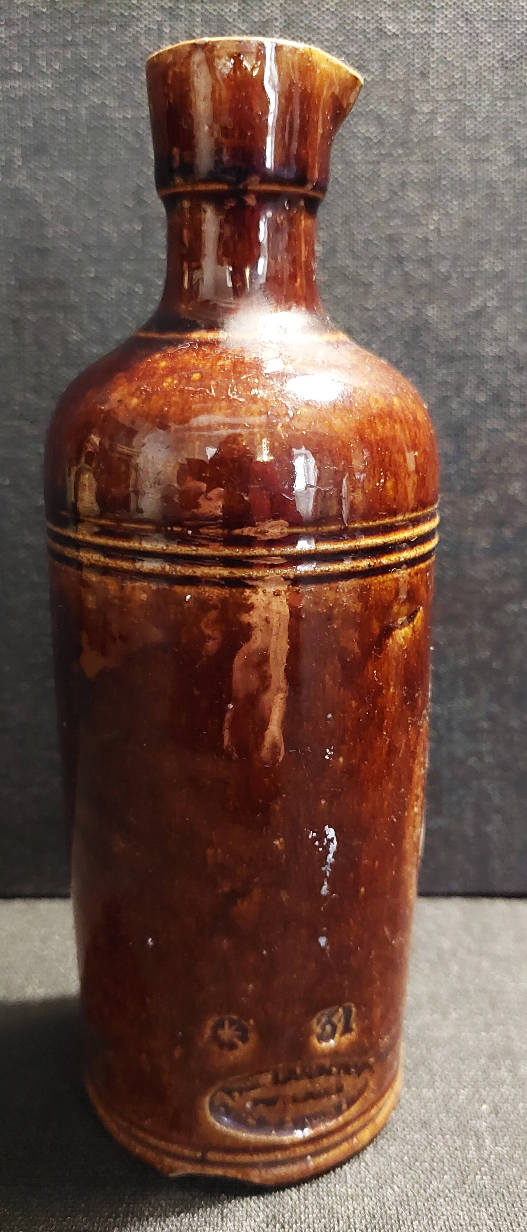 Japanese ink bottle Paul Langeron Pont des Vernes early 20th century